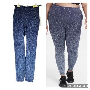 Women's Premium High-Waisted 7/8 Leggings - Target All in Motion BLUE